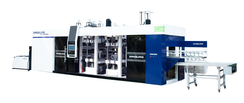 XG automatic thermoforming machine for food packaging production